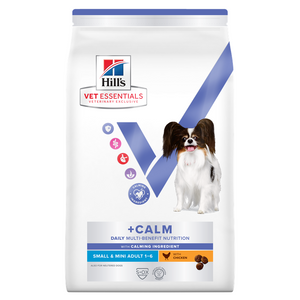 Fóður Vet Essentials Canine Adult Calm small/mini 2 kg.