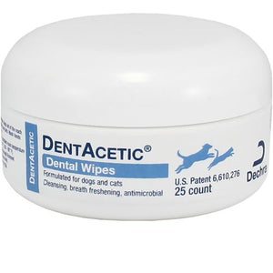 DentAcetic Dental Wipes 25stk