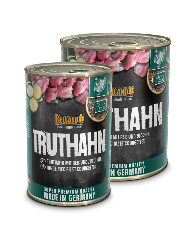 Belcando Super Premium blautfóður í dósum 400 gr.